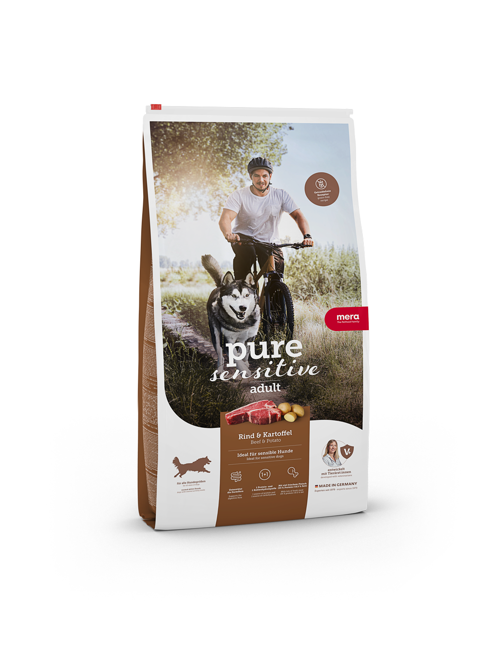 Mera Petfood Pure Sensitive Adult Storfèkjøtt & Poteter