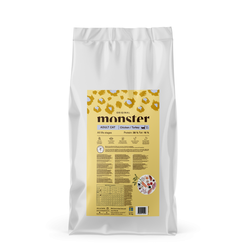 Monster Pet Food Cat Original Adult Chicken/Turkey