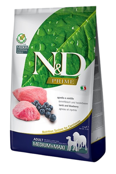 N&D Prime Lamb & Blueberry Adult Medium/Maxi