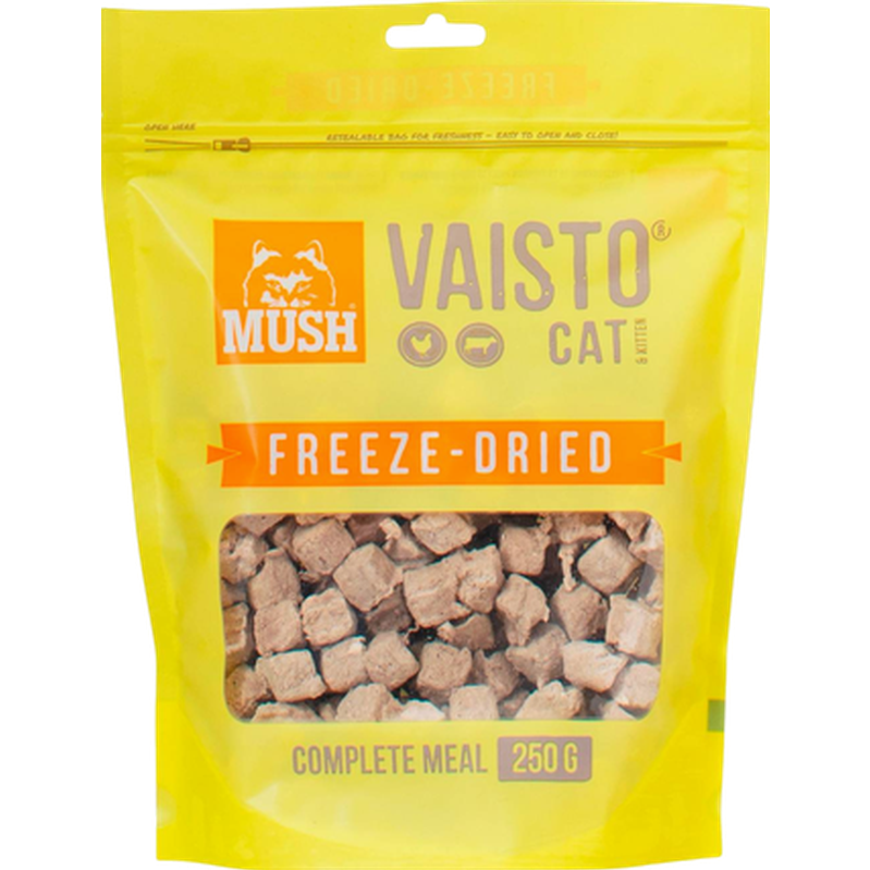 Vaisto CatChicken-Nut Frysetørket gul 250 g.