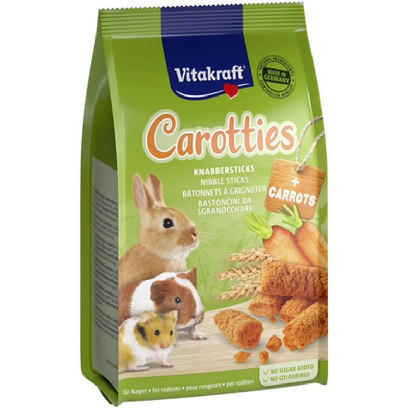 Vitakraft Gnager Carotties Snack 50 g
