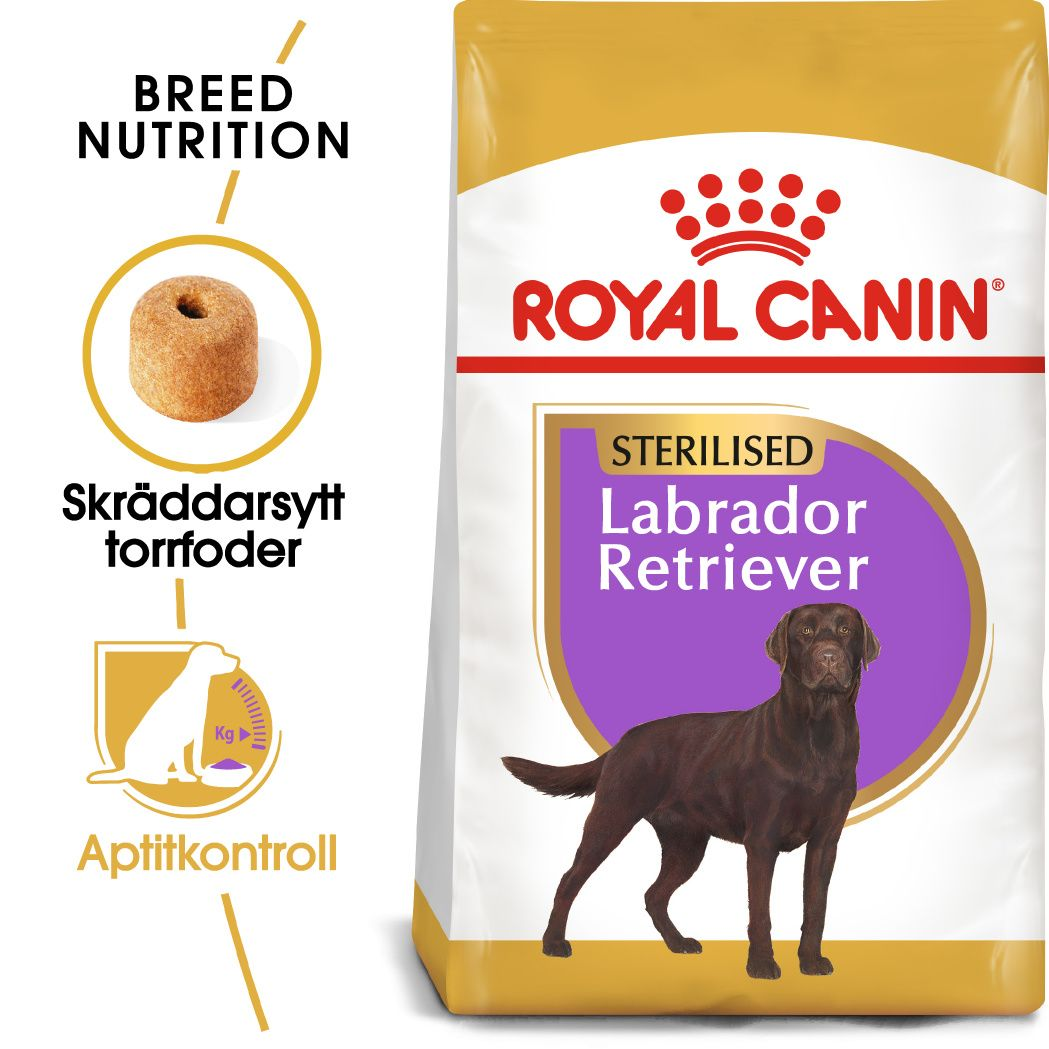 Royal Canin Labrador Retriever Sterilisert tørrfôr for voksne hunder 12 kg