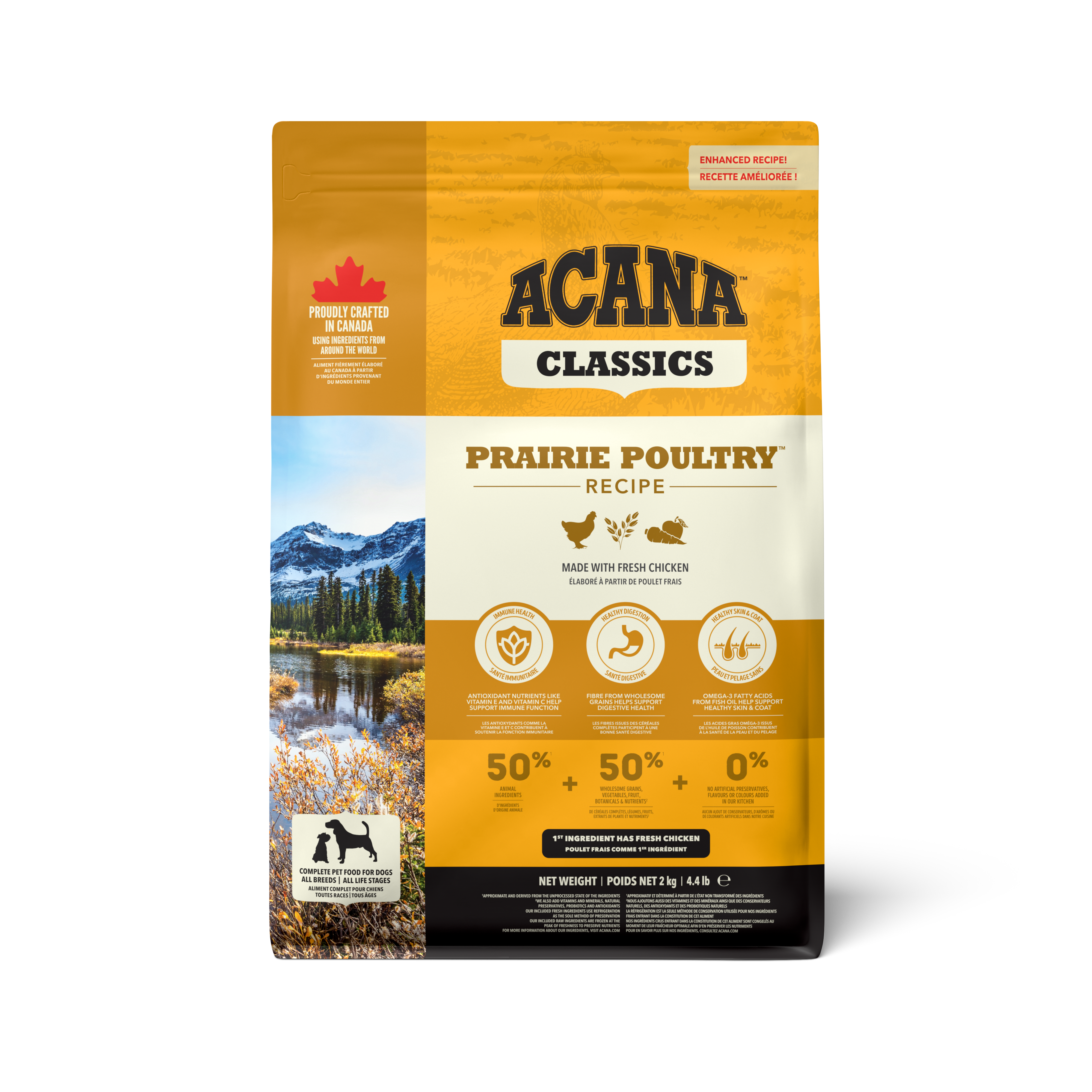 Dog Classics Prairie Poultry 2 kg - Hund - Hundefôr - Acana