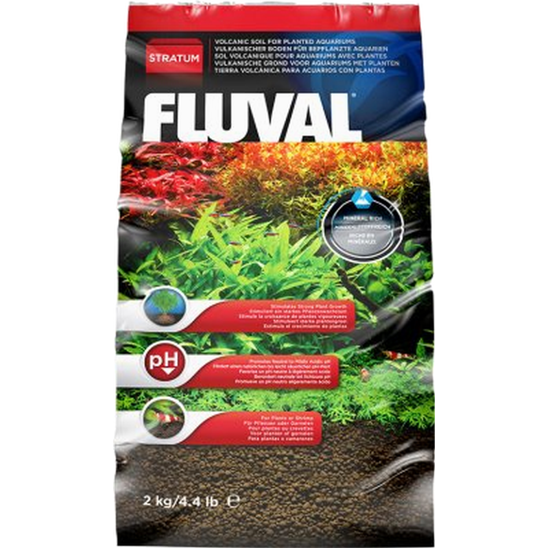 Fluval Plant & Shrimp Stratum Brun 2 kg