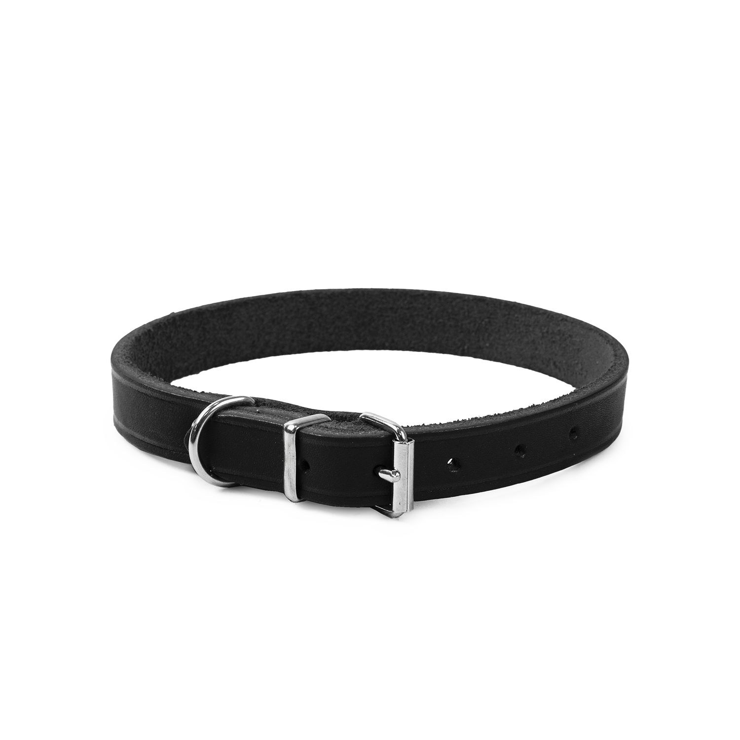 Selected by ZOO Skinnkrage Hera justerbar Sort