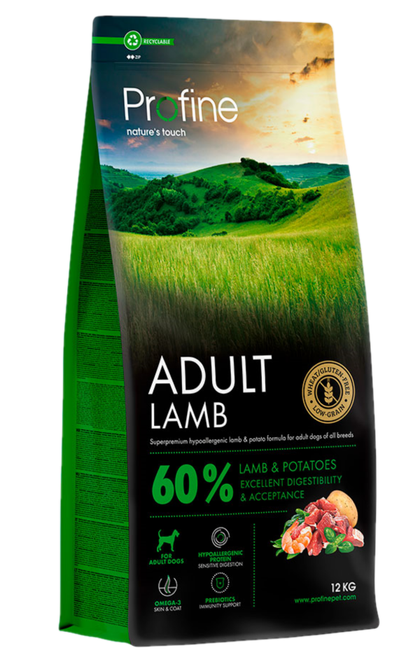 Tørrfôr Adult Lam & Poteter 12 kg