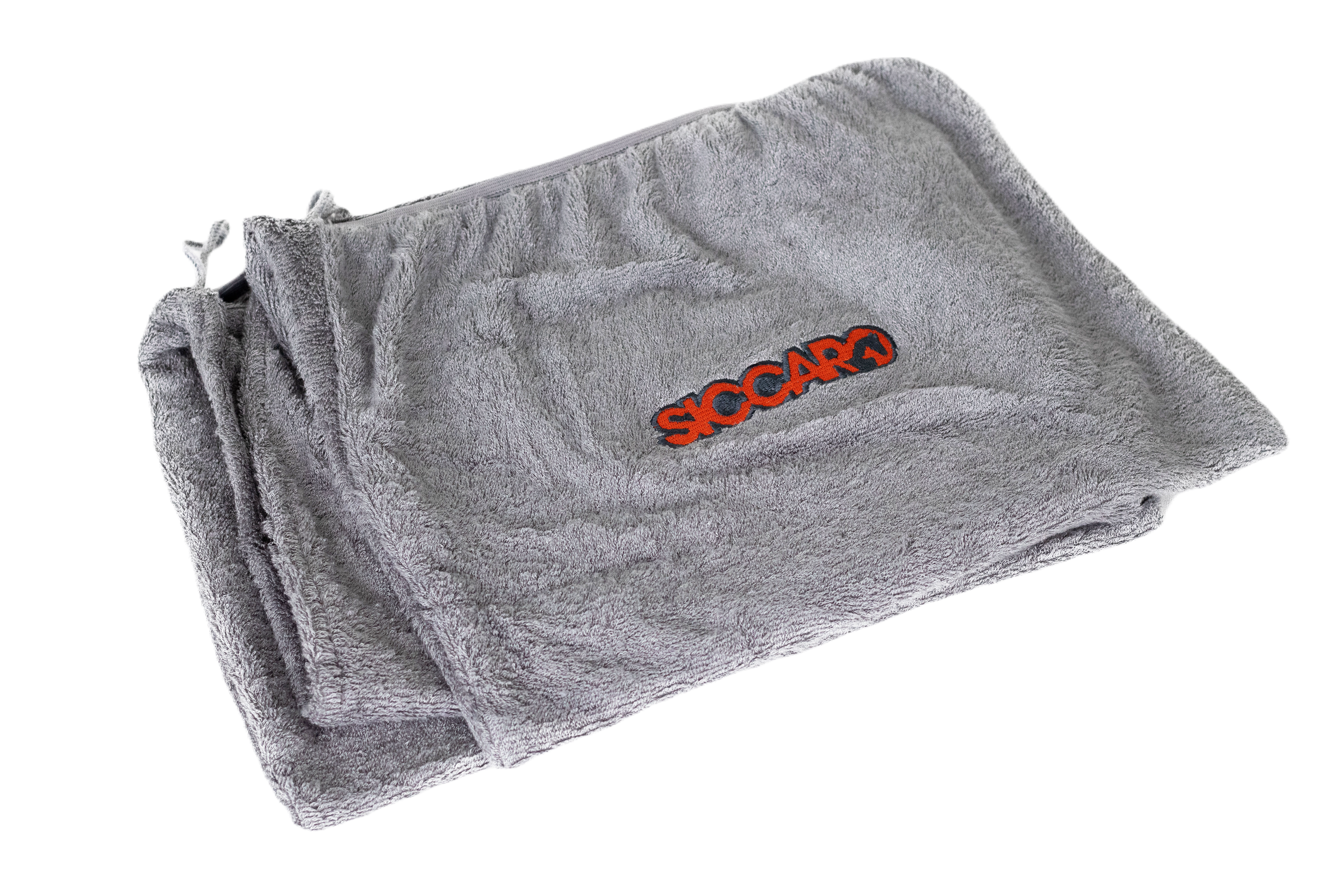 Siccaro Tørkehåndkle EasyDry Grå 100x38 cm