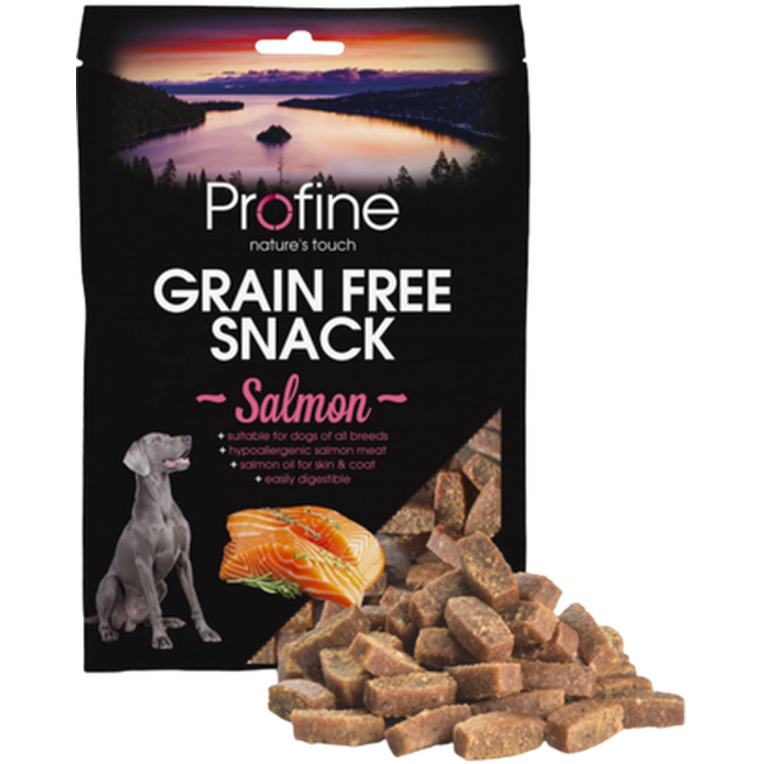 Dog Grain Free Semi Moist Snack Laks 200g
