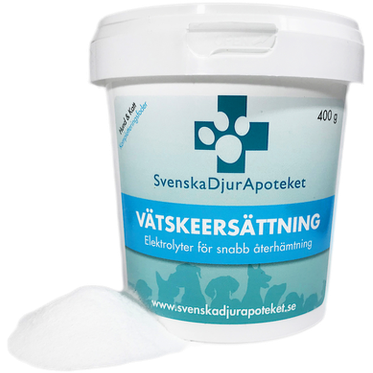 Svenska DjurApoteket Væskeerstatning/elektrolytter 400 g