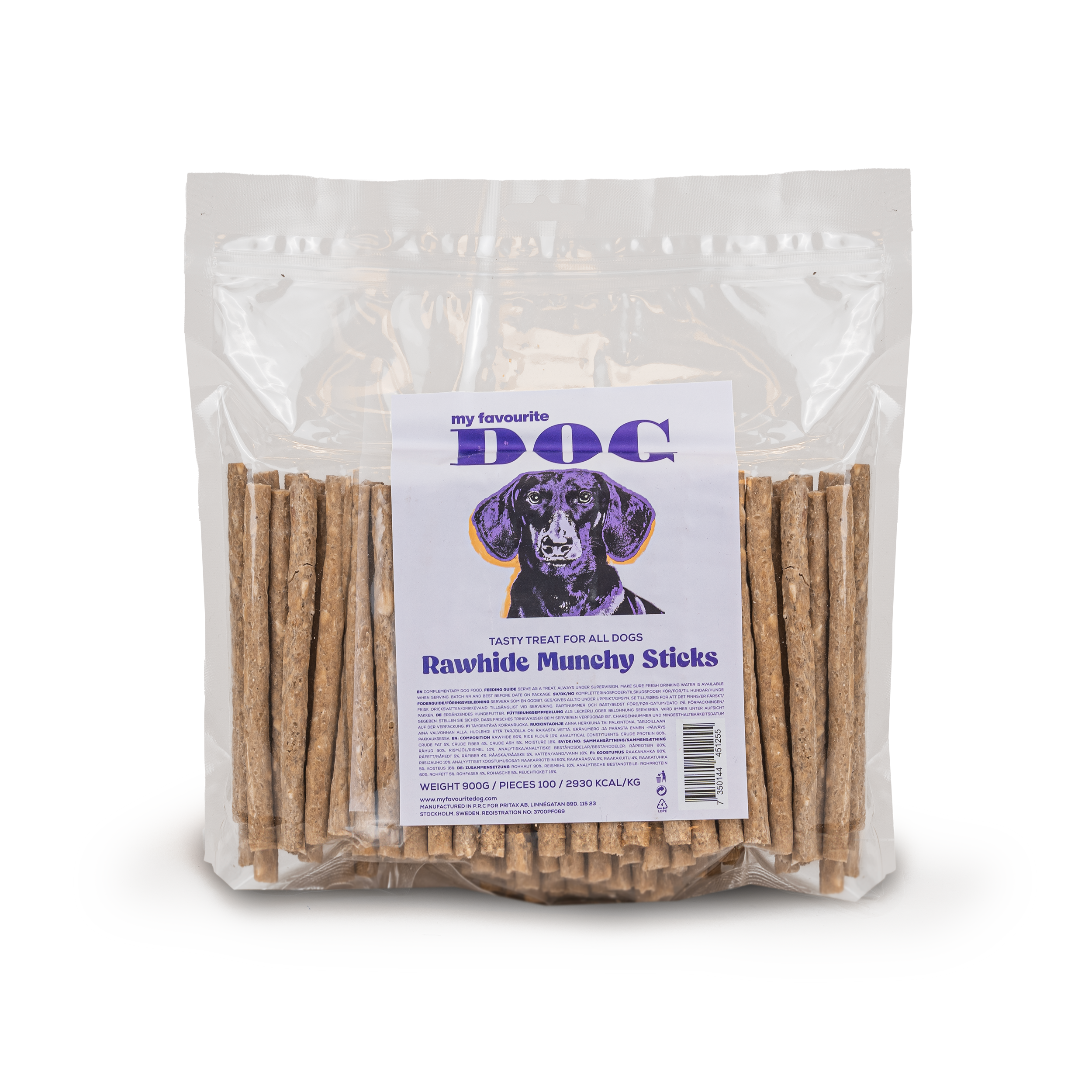 My favourite DOG Munchy Sticks - Naturell