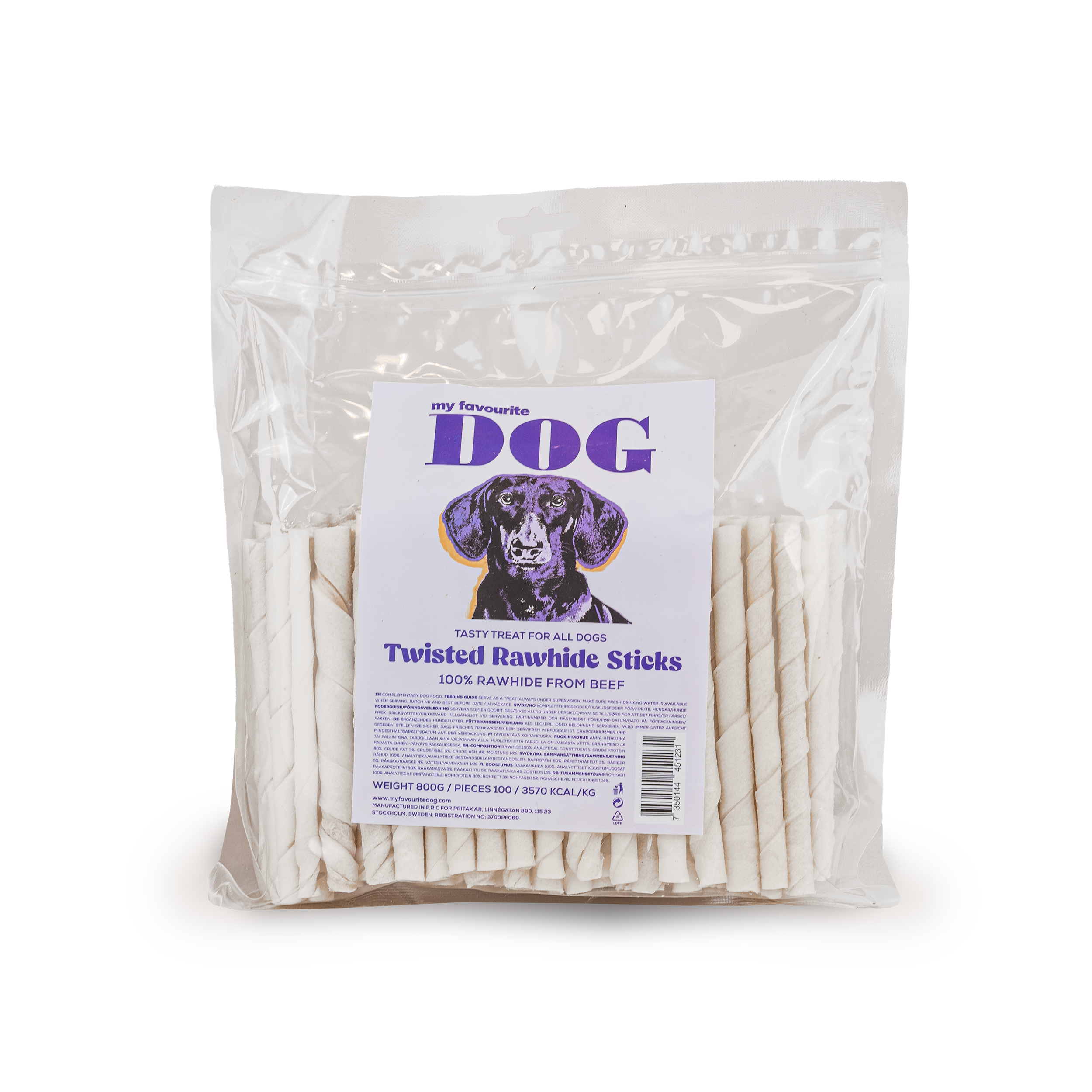 My favourite DOG Vridde pinner av råhud