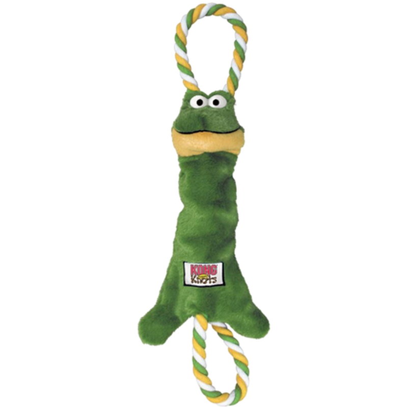 Kong Tugger Knots Frog Hundeleketøy Small/Medium 39cm