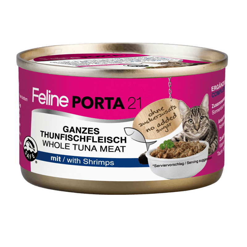 Feline Tunfisk med reker 90 g