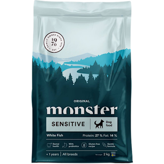 Monster Pet Food Dog Original Sensitive Fish All Breed
