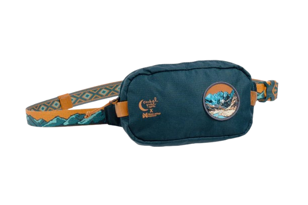 Non-Stop Dogwear Trail quest rumpetaske Rachel Pohl edition one size blågrønn/eik