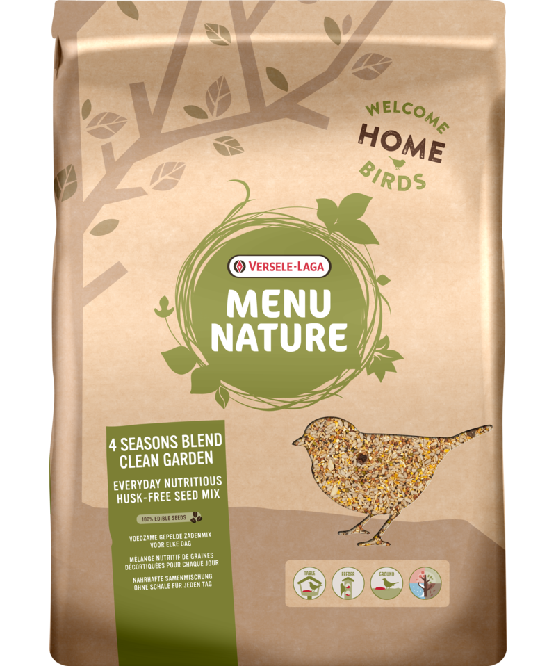 Versele-Laga - Menu Nature Ren hageblanding 10 kg - Fugl - FuglefôrPetXL