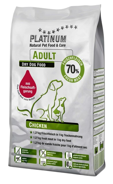 Platinum Adult Kylling - Hundefôr