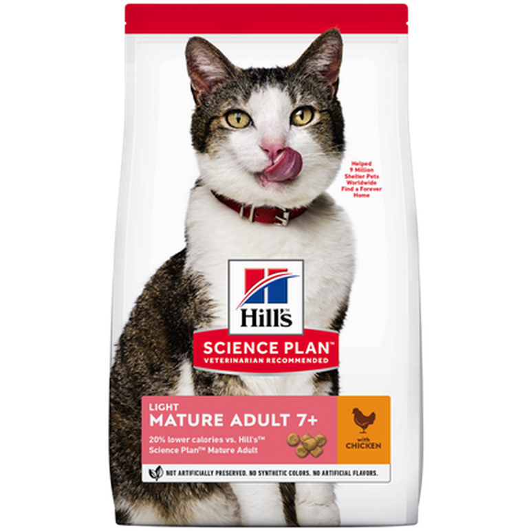 Hills SP Feline Mature 7+ Light Chicken 7 kg